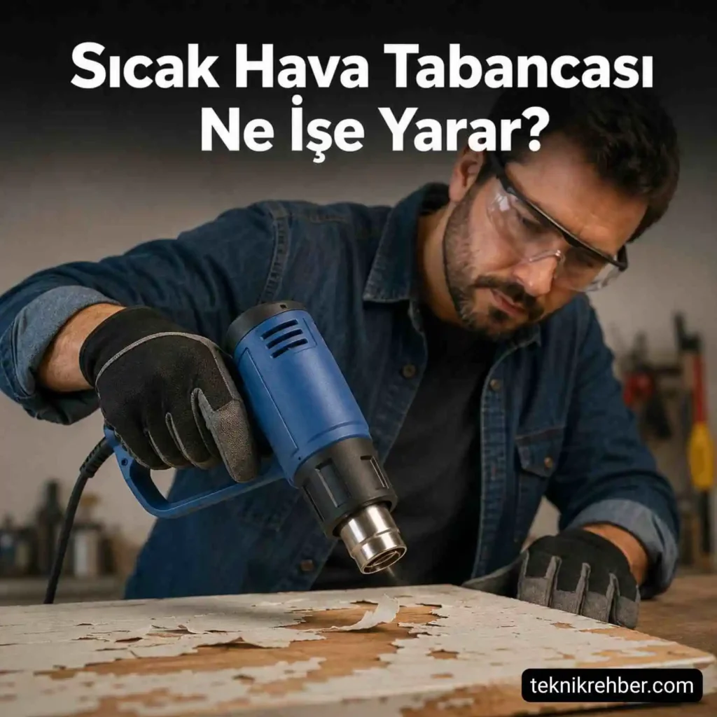 Sıcak Hava Tabancası Ne İşe Yarar, Nerelerde Kullanılır? 1 Sıcak hava tabancası ne işe yarar?