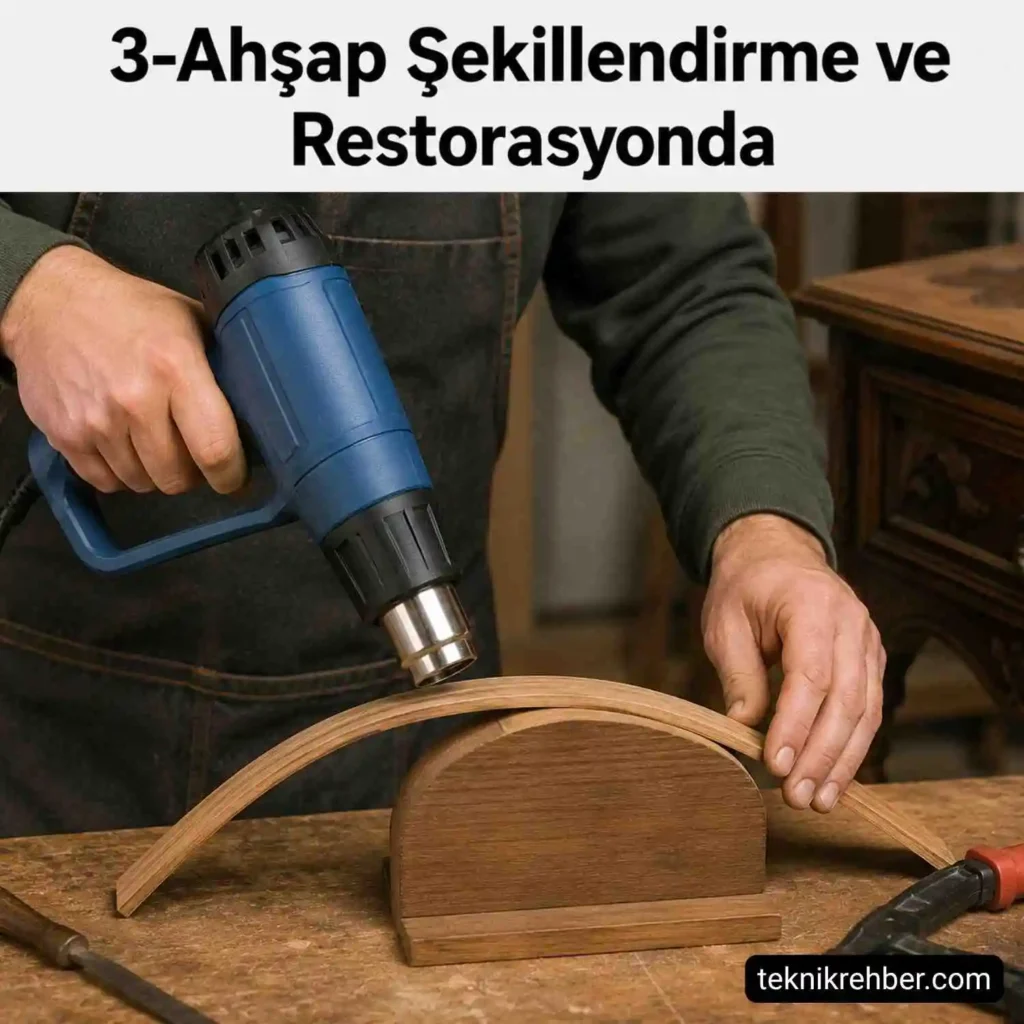 Sıcak Hava Tabancası Ne İşe Yarar, Nerelerde Kullanılır? 4 sicak hava tabancasi ne ise yarar 3