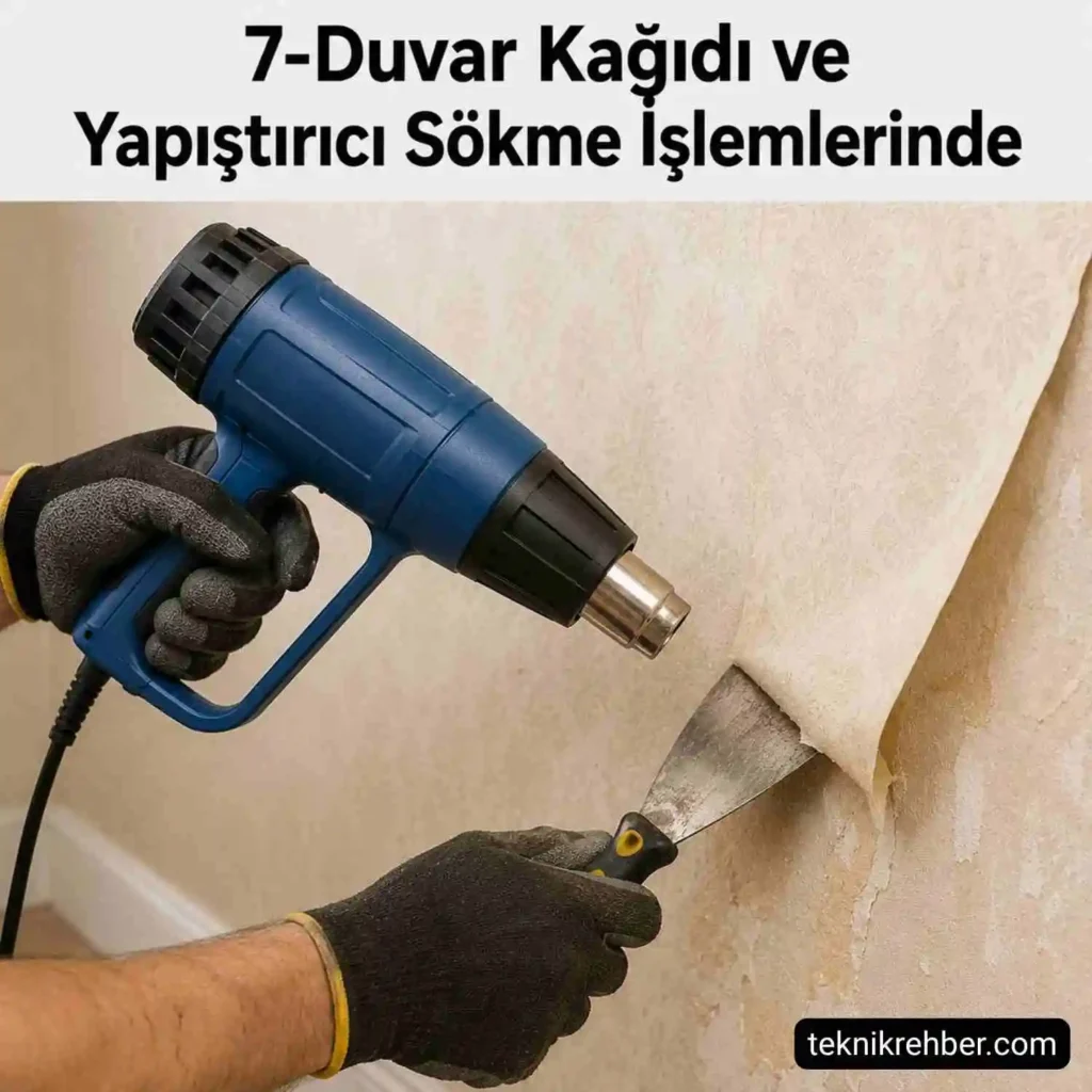 Sıcak Hava Tabancası Ne İşe Yarar, Nerelerde Kullanılır? 8 sicak hava tabancasi ne ise yarar 7