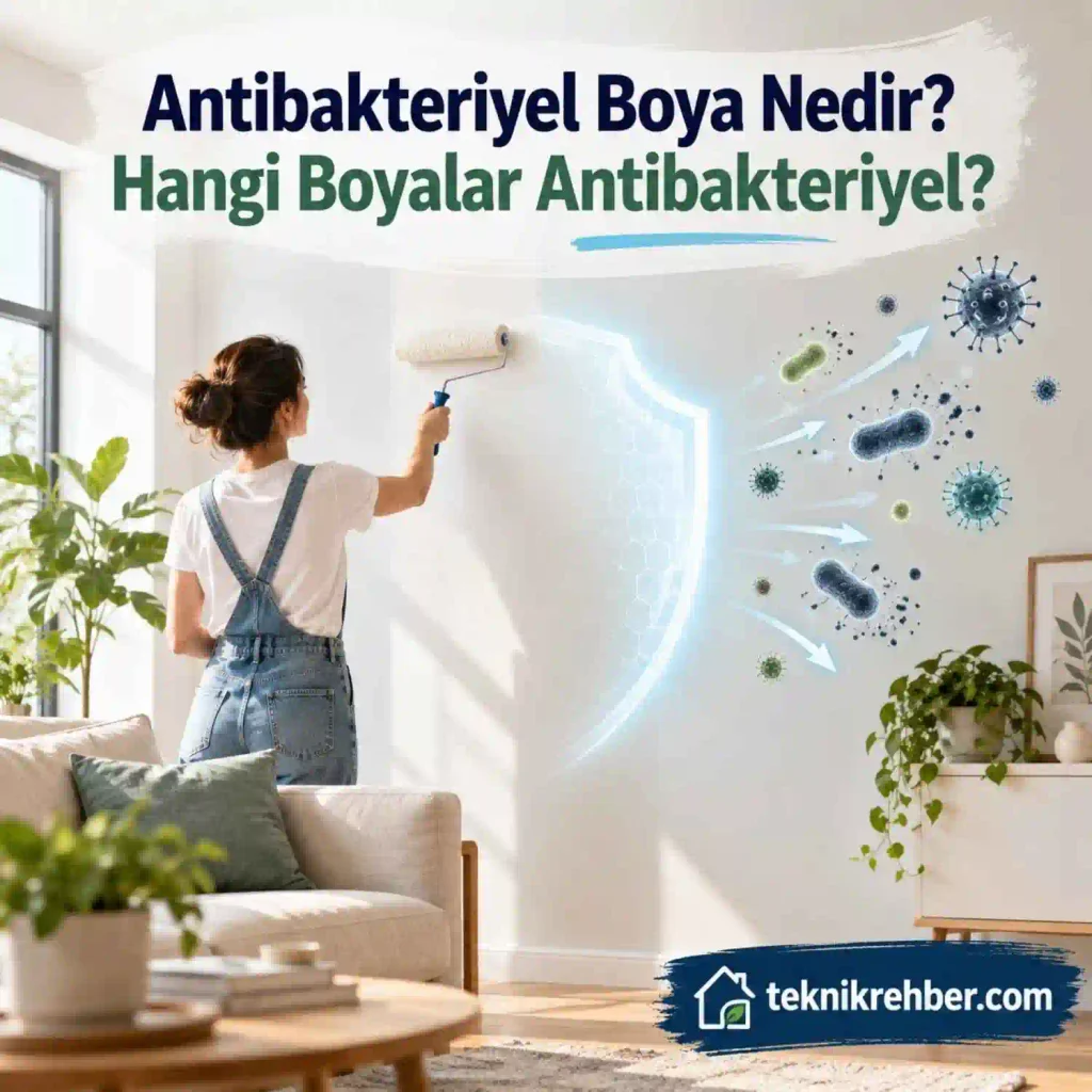 Antibakteriyel boya.