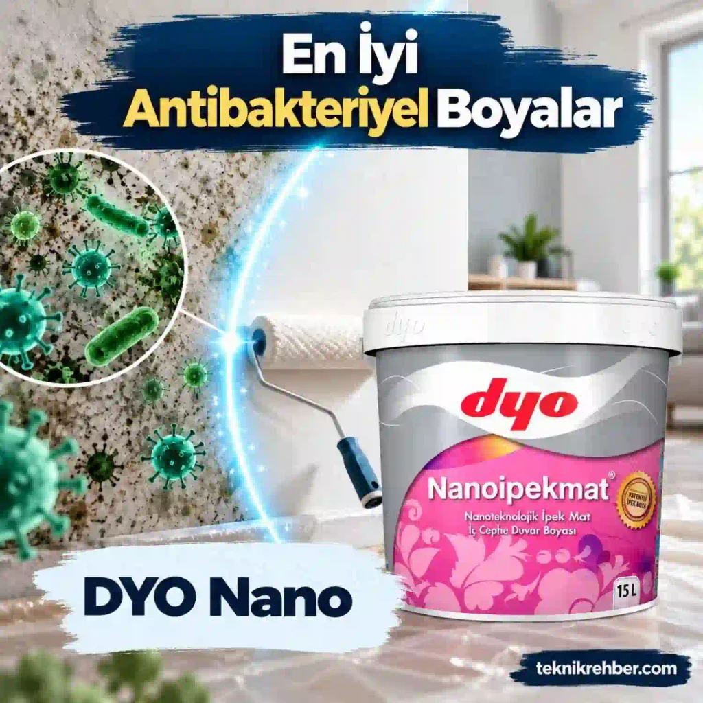 Dyo nano antibakteriyel boya.