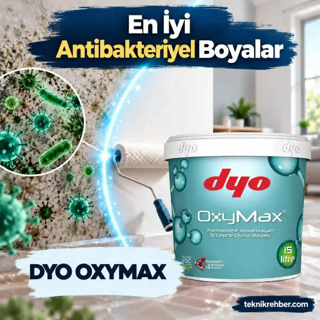 Dyo oxymax antibakteriyel boya.
