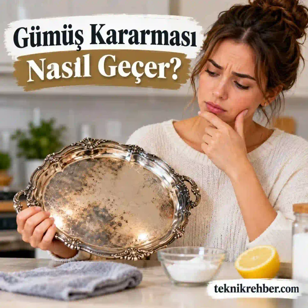 Gümüş Nasıl Temizlenir, Gümüş Nasıl Parlar, Kararması Nasıl Geçer? 3 Gümüş kararması nasıl geçer?