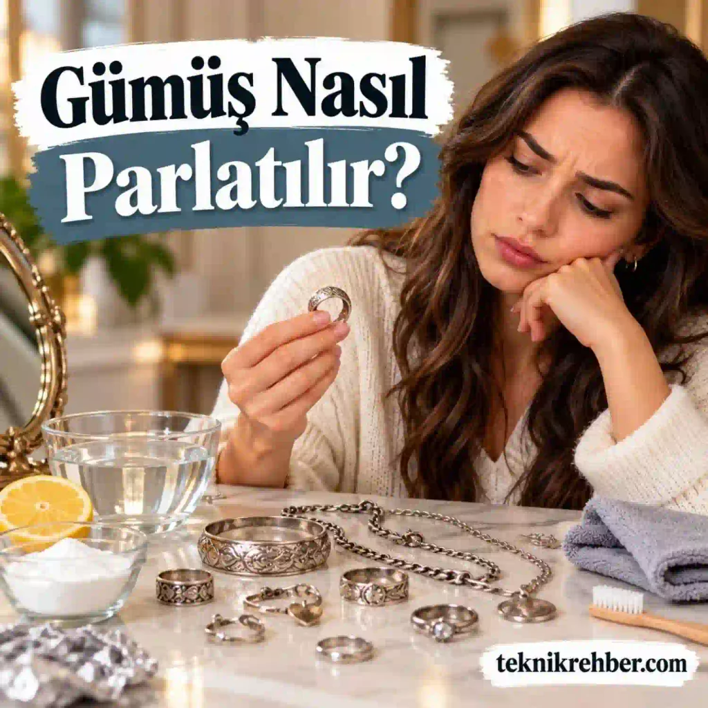 Gümüş Nasıl Temizlenir, Gümüş Nasıl Parlar, Kararması Nasıl Geçer? 4 Gümüş nasıl parlatılır?