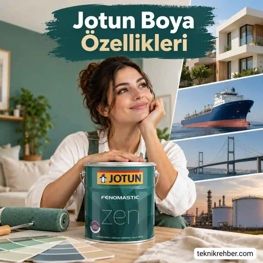 Jotun boya özellikleri.
