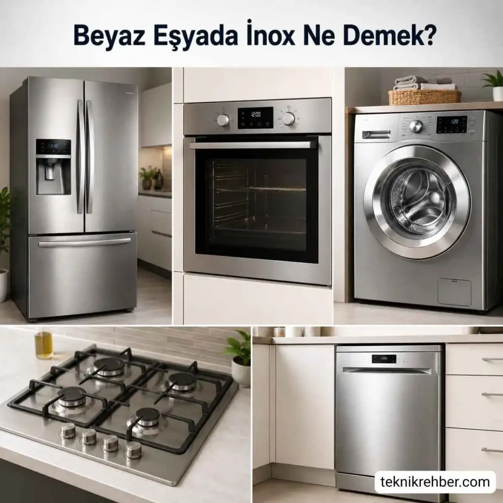 Beyaz eşyada inox ne demek?