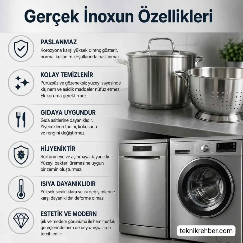 İnox özellikleri