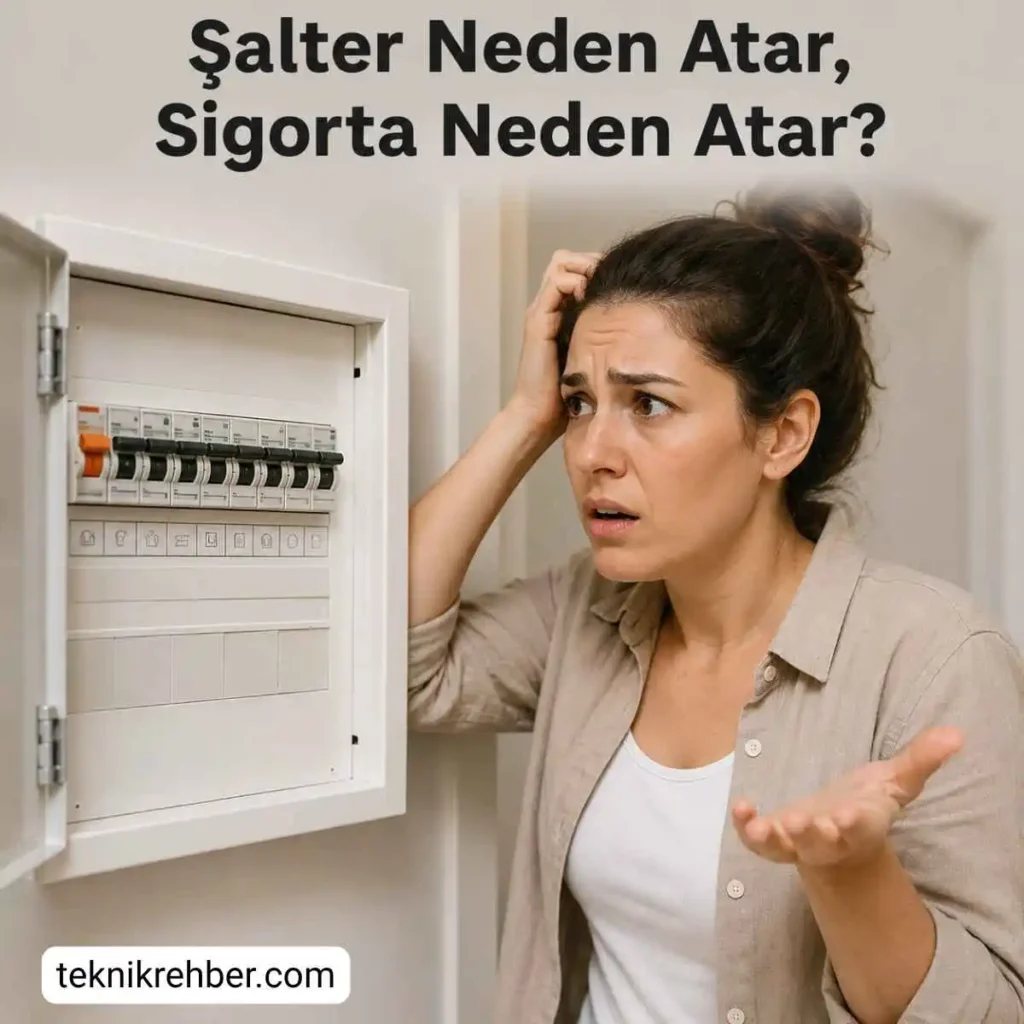 Sigorta Neden Atar, Şalter Neden Atar? 7 Önemli Neden 1 Sigorta neden atar?