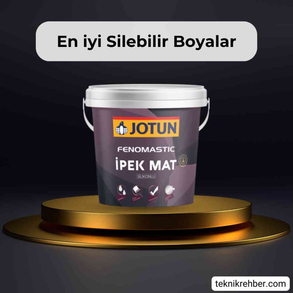 Jotun silinebilir boya.
