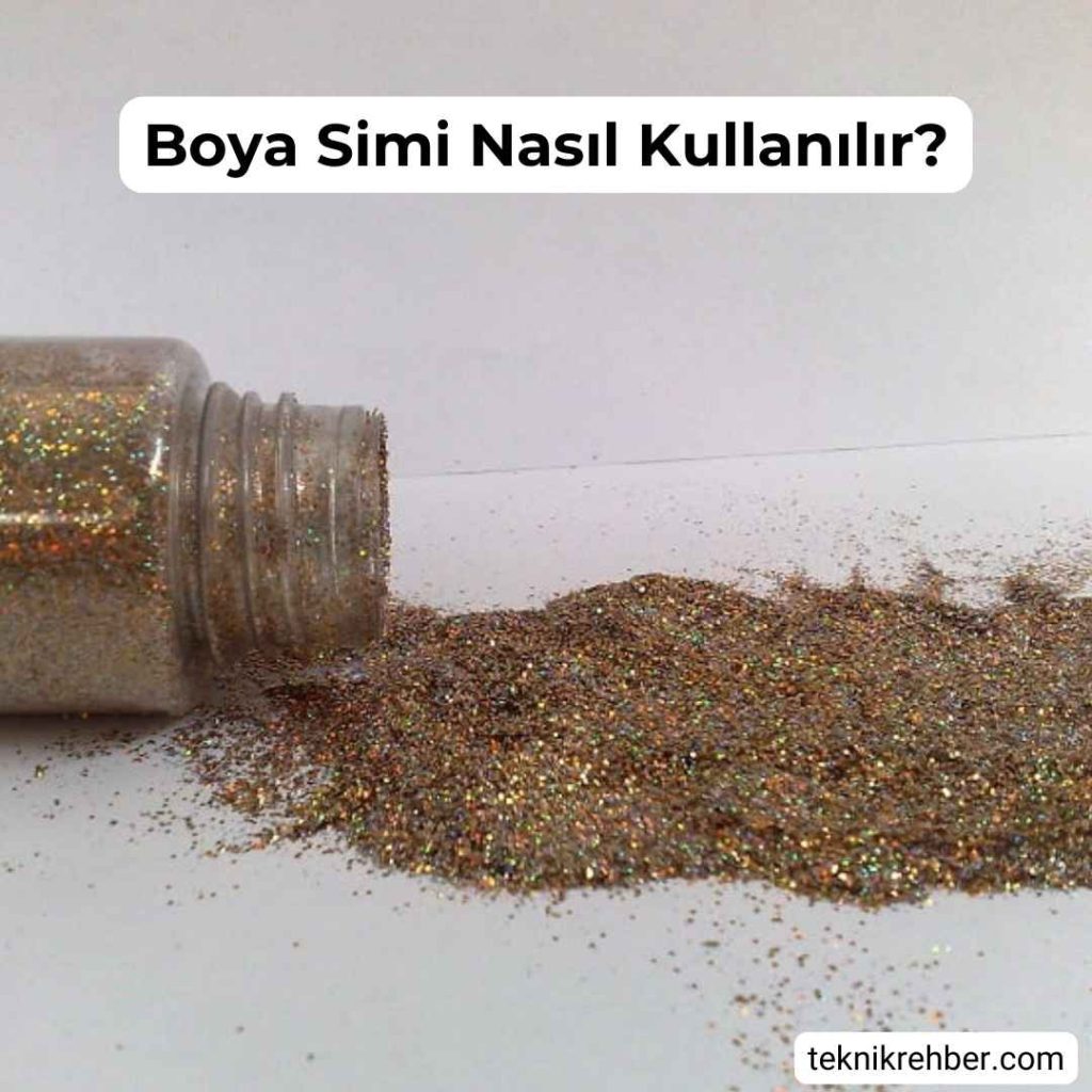 Simli Duvar Boyası Nasıl Yapılır? 4 Boya simi nasıl kullanılır?