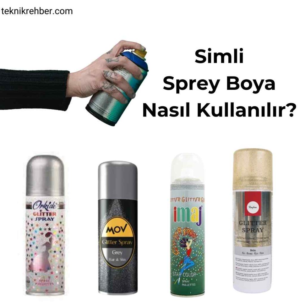 Simli Duvar Boyası Nasıl Yapılır? 5 simli sprey