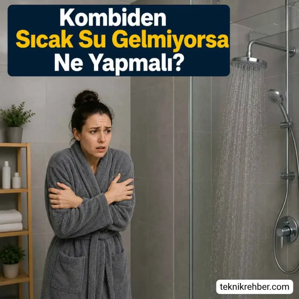 Kombiden sıcak su gelmiyor.