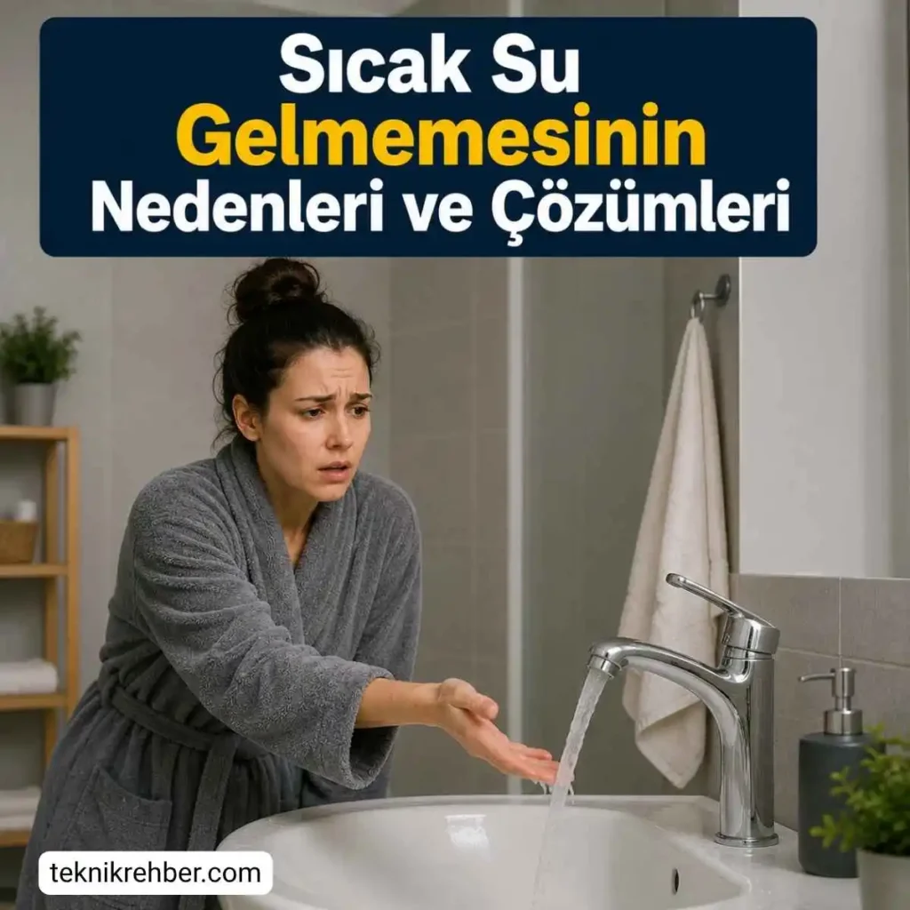 Kombiden sıcak su neden gelmez?