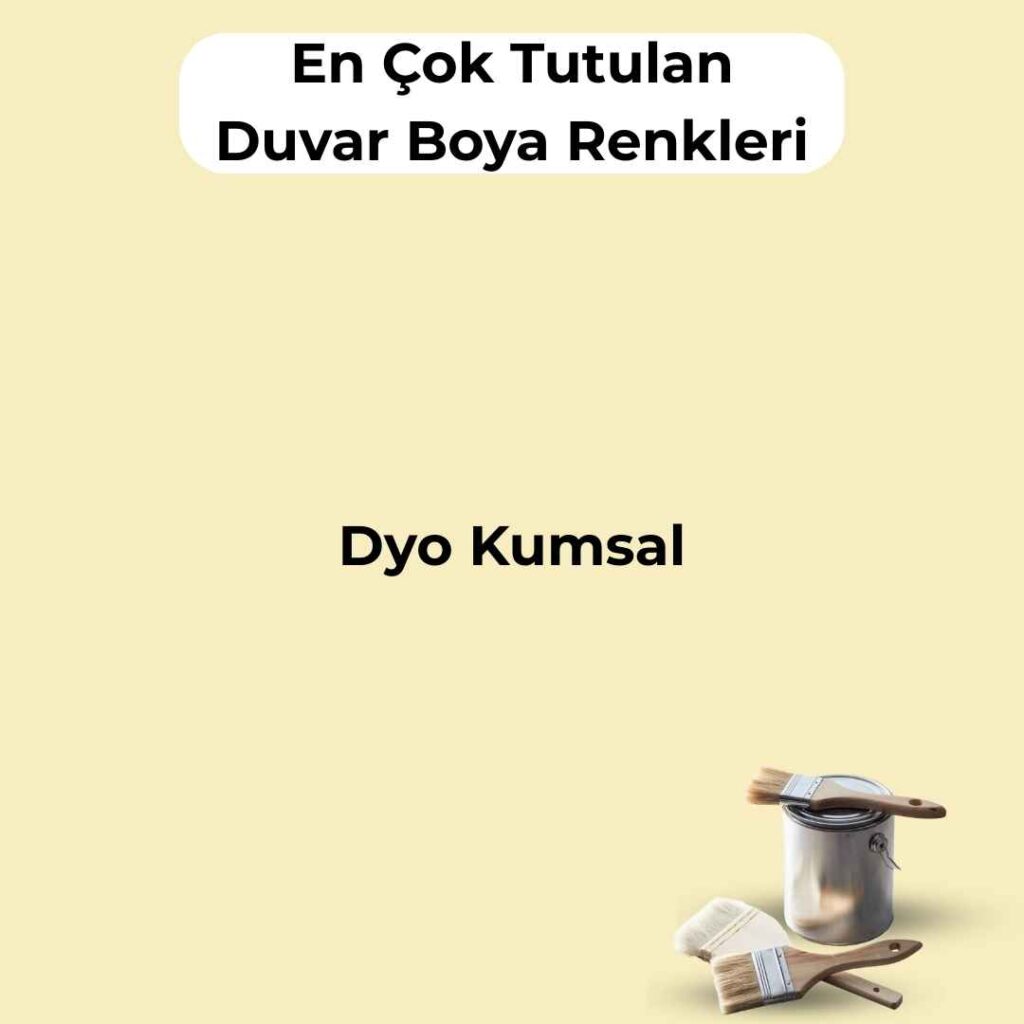 16 En Çok Satılan, En Çok Tutulan Duvar Boya Rengi 19 dyo kumsal
