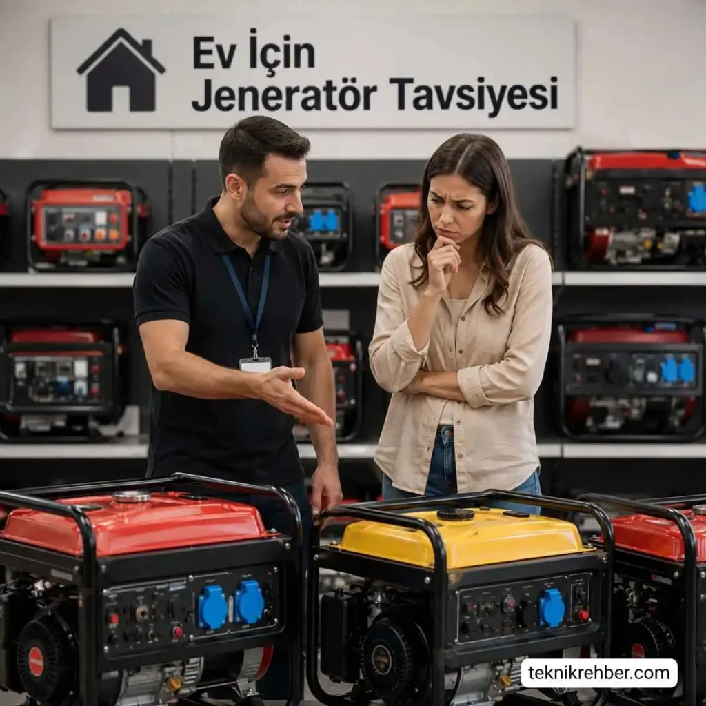 Ev için jeneratör tavsiyesi.