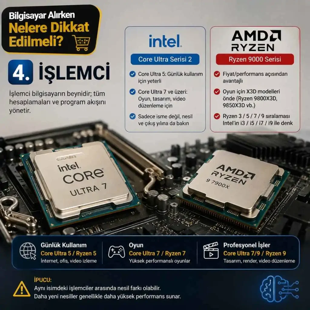 Bilgisayar Alırken Nelere Dikkat Edilmeli? En İyi Bilgisayar Özellikleri 5 bilgisayar alirken 4