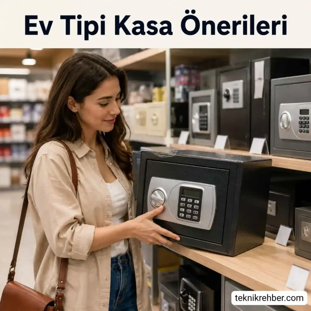 Ev tipi kasa önerisi.