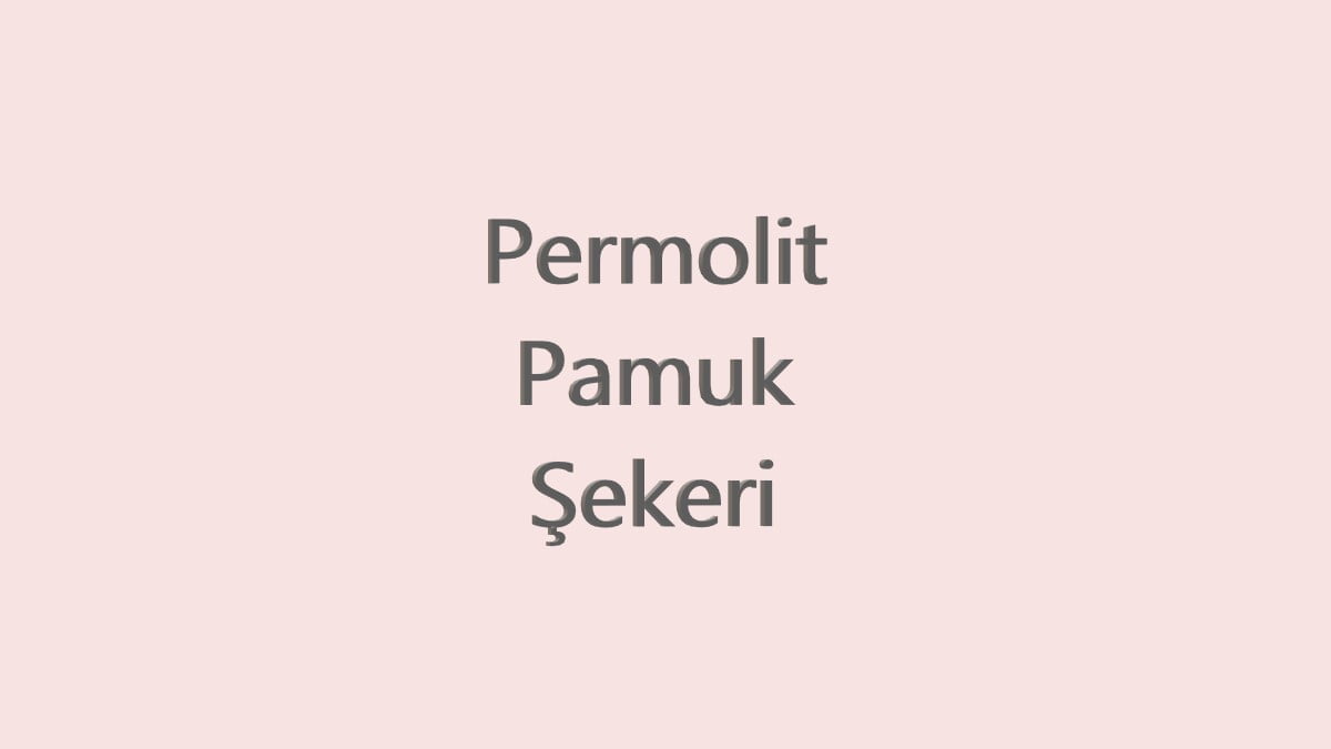 Pembe Duvar Boyası Tonları ve İsimleri 11 permolit pamuk şekeri