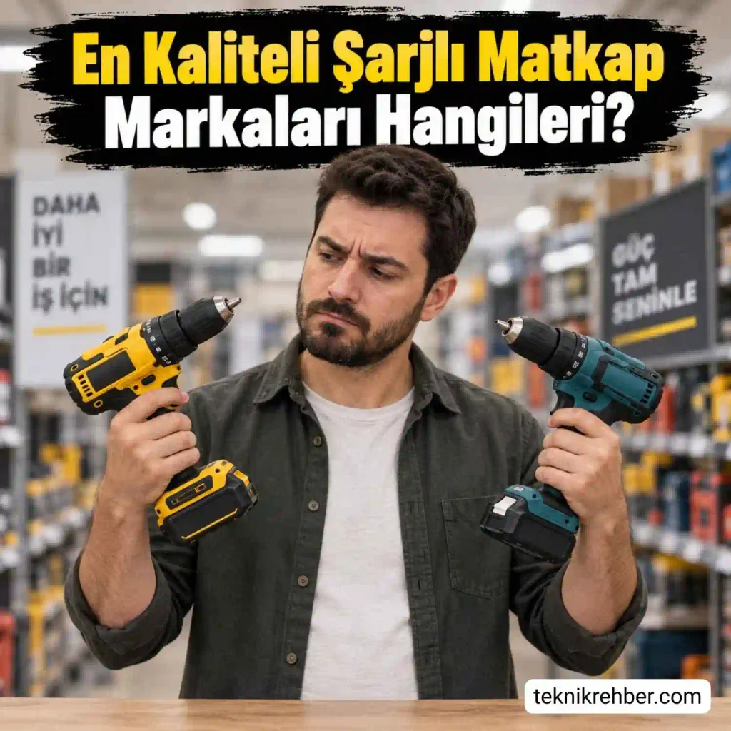 En İyi Matkap Markaları: Japon ve Alman En Kaliteli Matkaplar 3 En kaliteli şarjlı matkap markaları.
