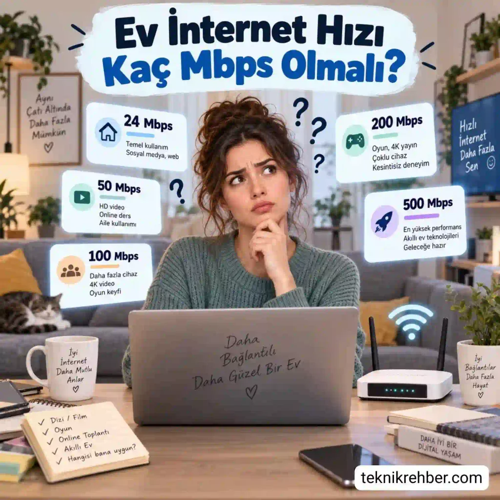 Ev internet hızı kaç olmalı?