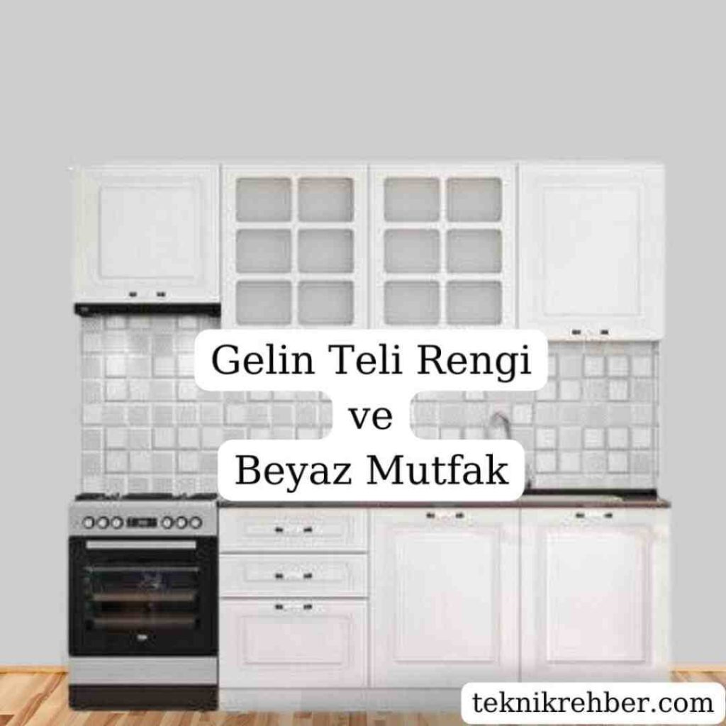Marshall Gelin Teli Rengi Boya Yorum ve Örnekleri 5 gelin teli rengi mutfak.