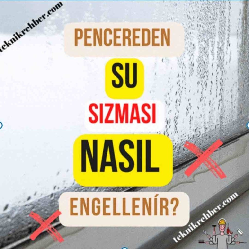 Camlardan gelen su nasıl kesilir?