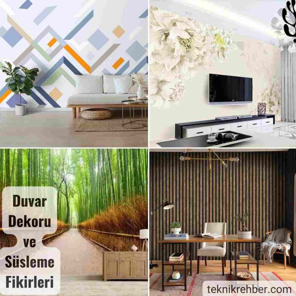 61 Duvar Dekoru ve Duvar Süsleme Fikirleri 2 Duvar dekorasyonu.