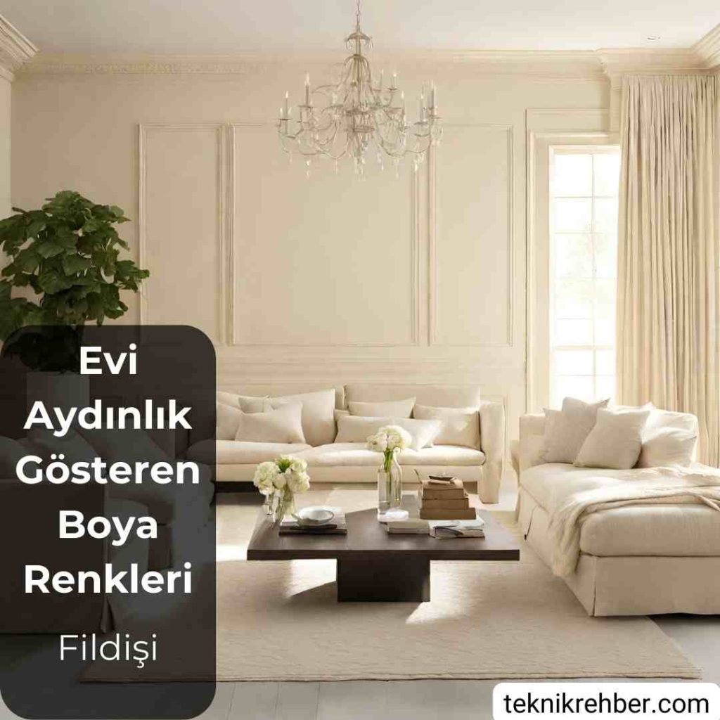5 Evi Aydınlık Gösteren Boya Rengi 8 evi aydinlik gosteren fildisi