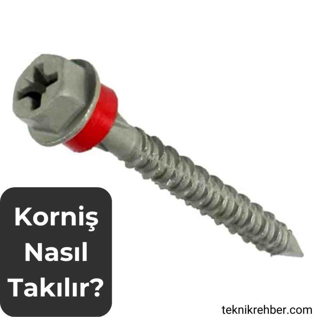 Korniş Nasıl Takılır, Nasıl Yapıştırılır? 4 kornis montaji2
