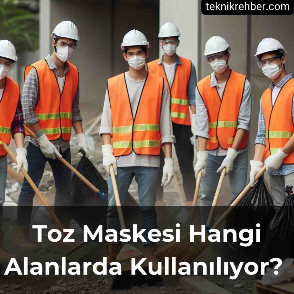 Toz Maskesi Kullanım Alanları ve Süresi Nedir? 2 Toz maskesi hangi alanlarda kullanılır?