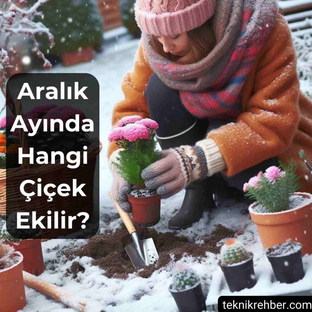 Aralık Ayında Ne Ekilir? 4 Aralık ayında hangi çiçek ekilir?