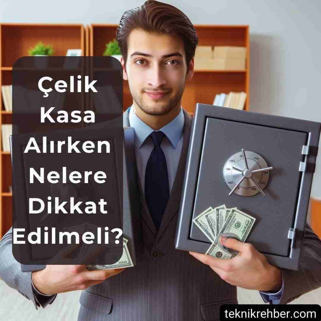 Ev Tipi Kasa Önerisi, En İyi Çelik Kasa Markası 1 Çelik kasa alırken nelere dikkat edilmeli?