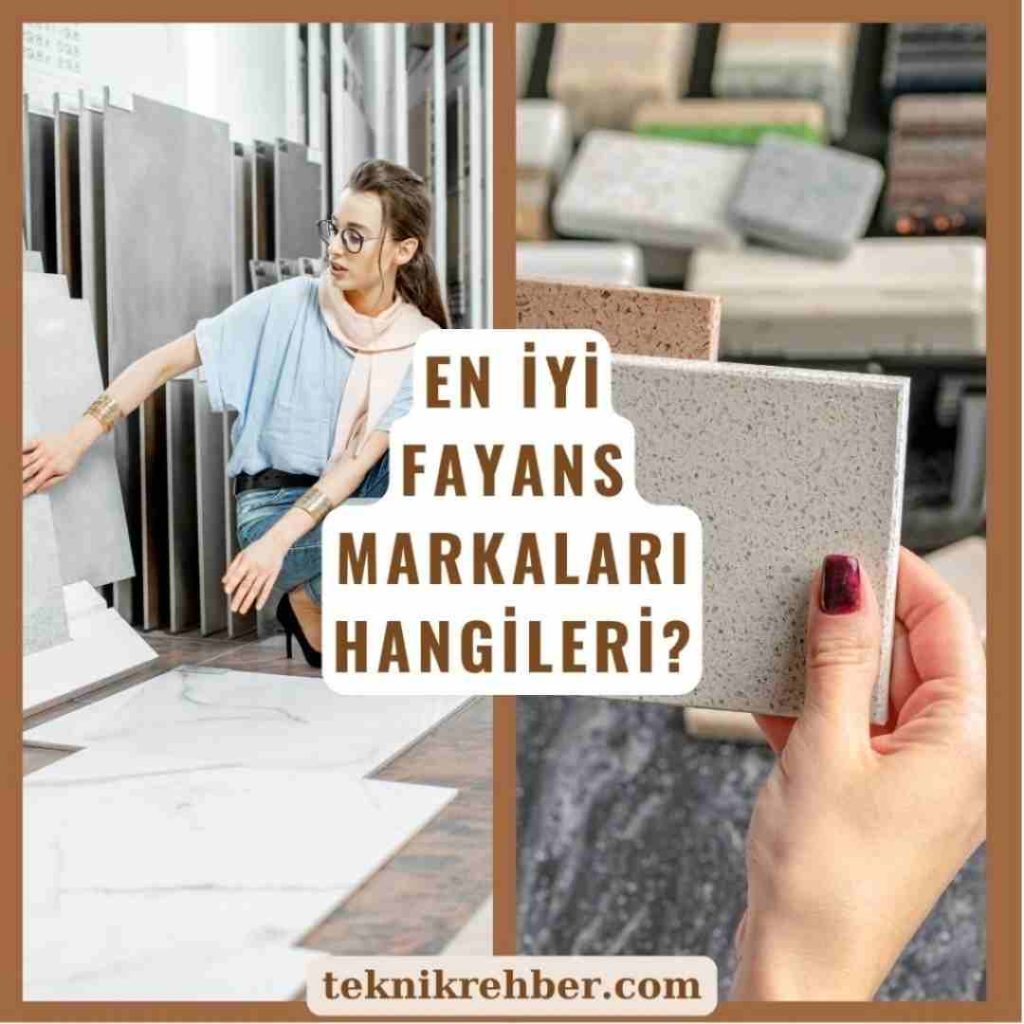 En İyi Seramik (Fayans) Markaları (2026) 3 Fayans markaları.