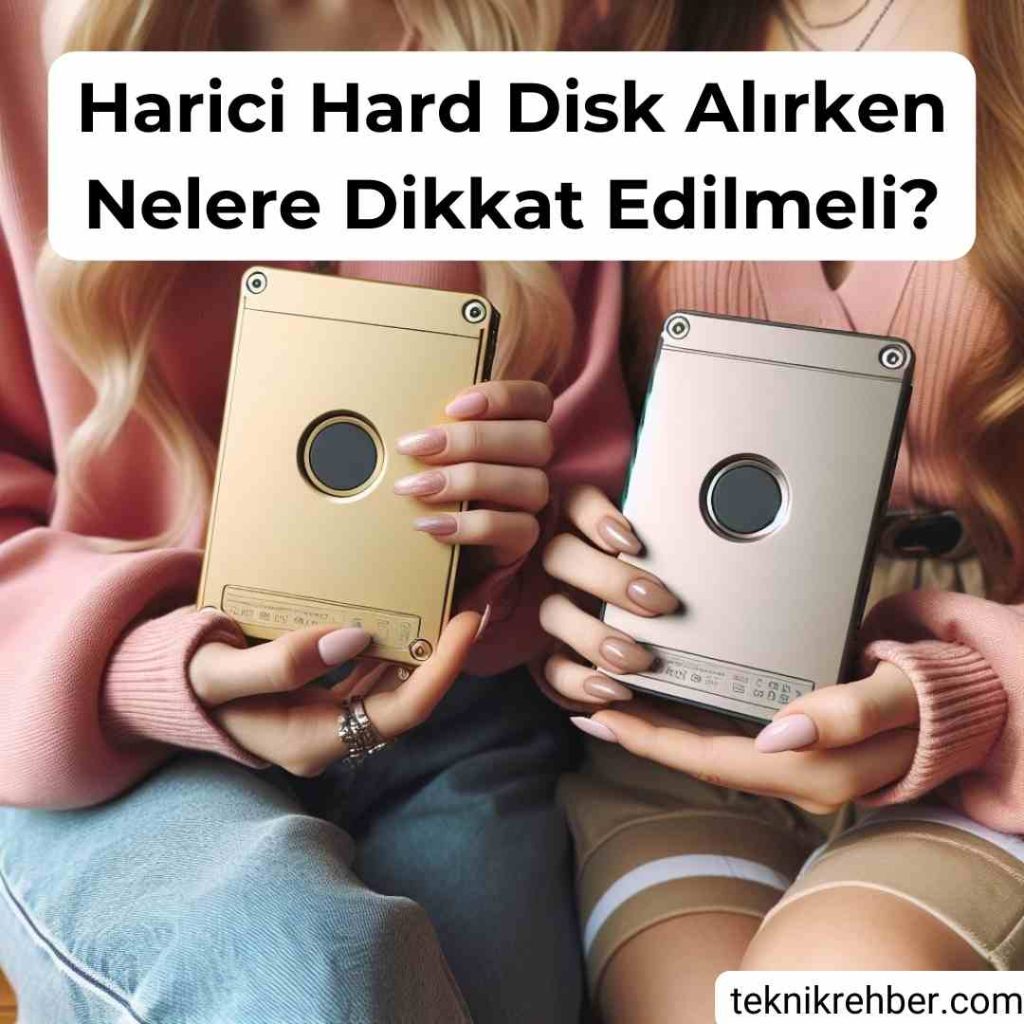 HDD Alırken Nelere Dikkat Edilmeli? Tavsiyeler 2 Harici harddisk alırken nelere dikkat edilmeli?