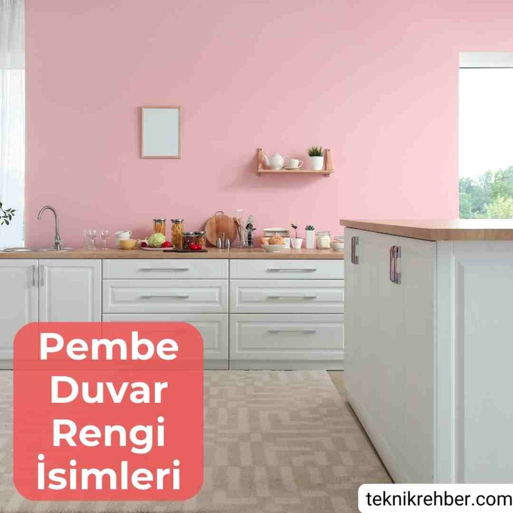 Pembe Duvar Boyası Tonları ve İsimleri 25 koyu pembe duvar boyasi3