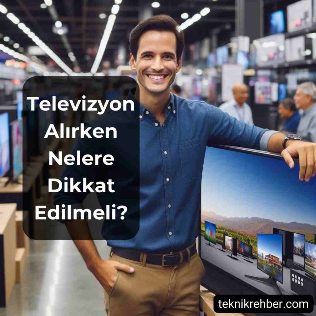 Televizyon Alırken Nelere Dikkat Edilmeli? 1 Televizyon alırken nelere dikkat edilmeli?