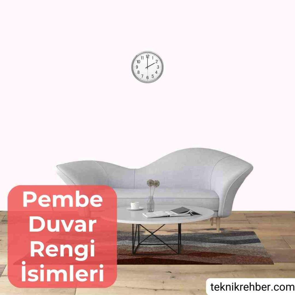 Pembe Duvar Boyası Tonları ve İsimleri 19 toz pembe duvar boyasi