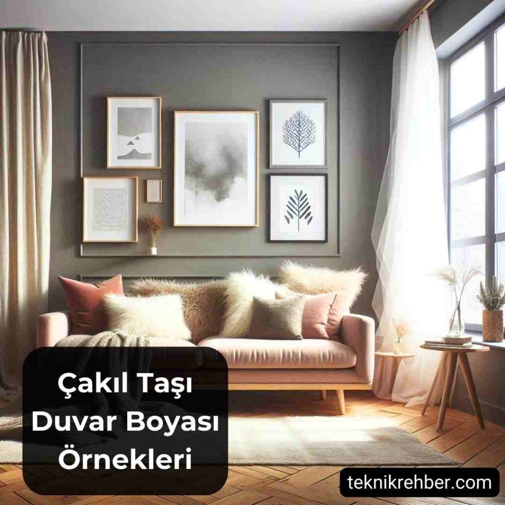 Marhall Çakıl Taşı Rengi Yorum ve Örnekleri 4 Çakış taşı duvar boyası. Çakıl taşı boya rengi.