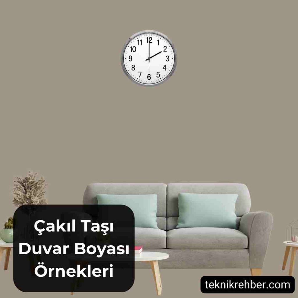 Marhall Çakıl Taşı Rengi Yorum ve Örnekleri 5 Çakıl taşı boya rengi. Çakış taşı rengi duvar boyası.