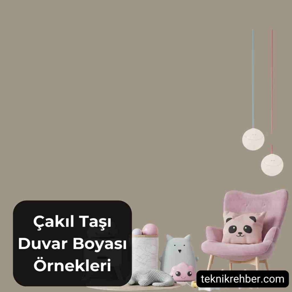 Marhall Çakıl Taşı Rengi Yorum ve Örnekleri 7 Çakış taşı duvar boyası.