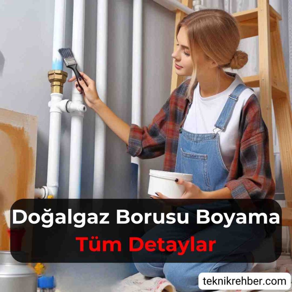 Doğalgaz Borusu Boyama: Tüm Merak Edilenler 1 Doğalgaz borusu boyama.