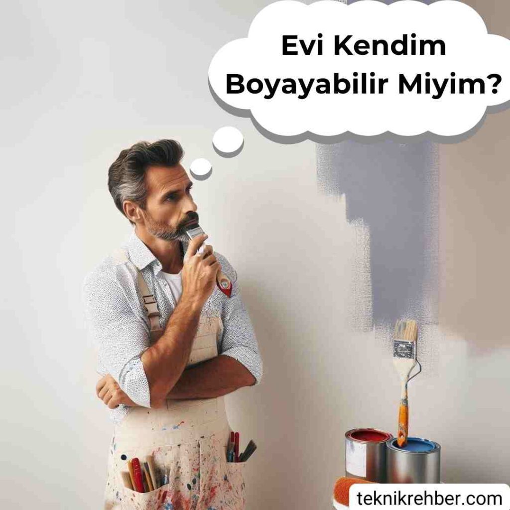 Ev Boyası Nasıl Yapılır? Kendiniz Boyayın! 2 Evi kendim boyayabilir miyim?