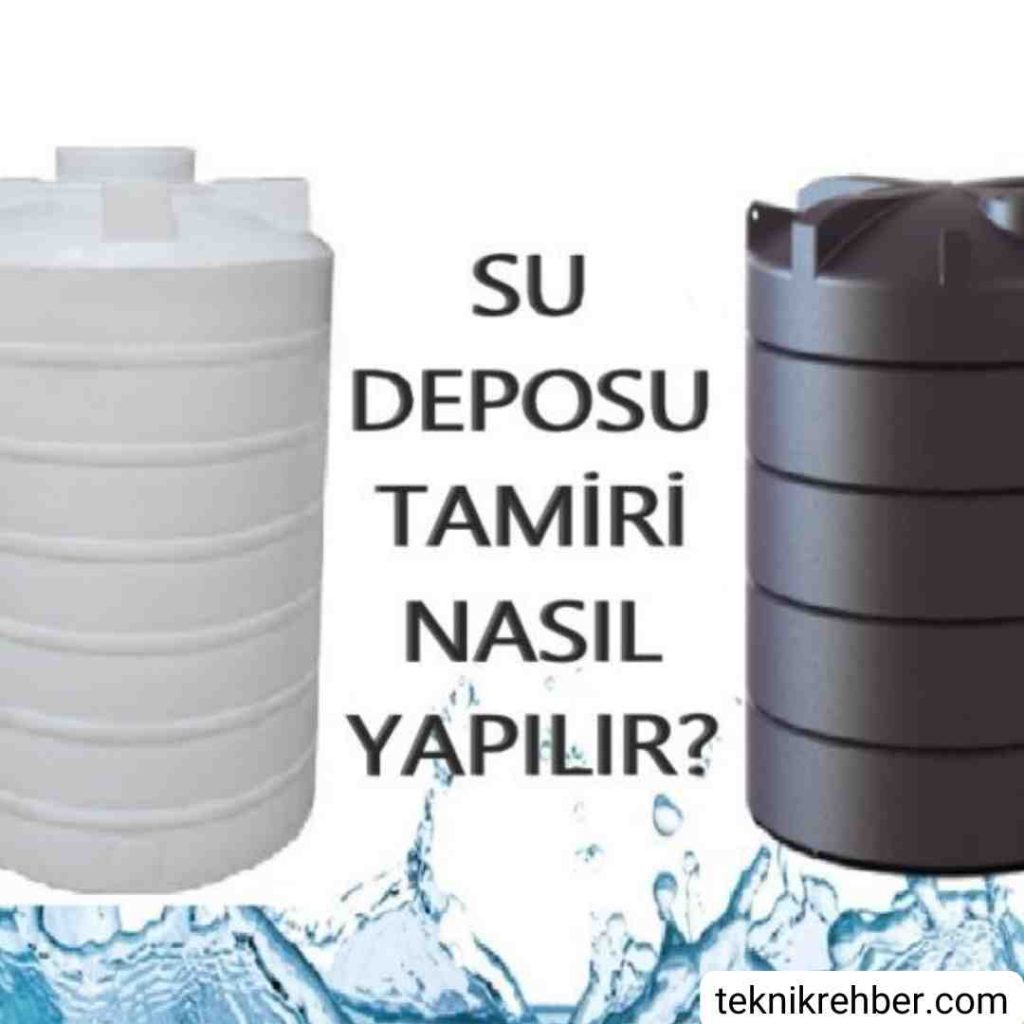 Su deposu tamiri.