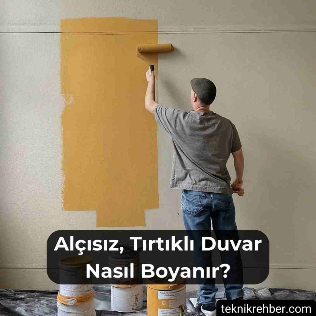 Tıktıklı duvar boyama.