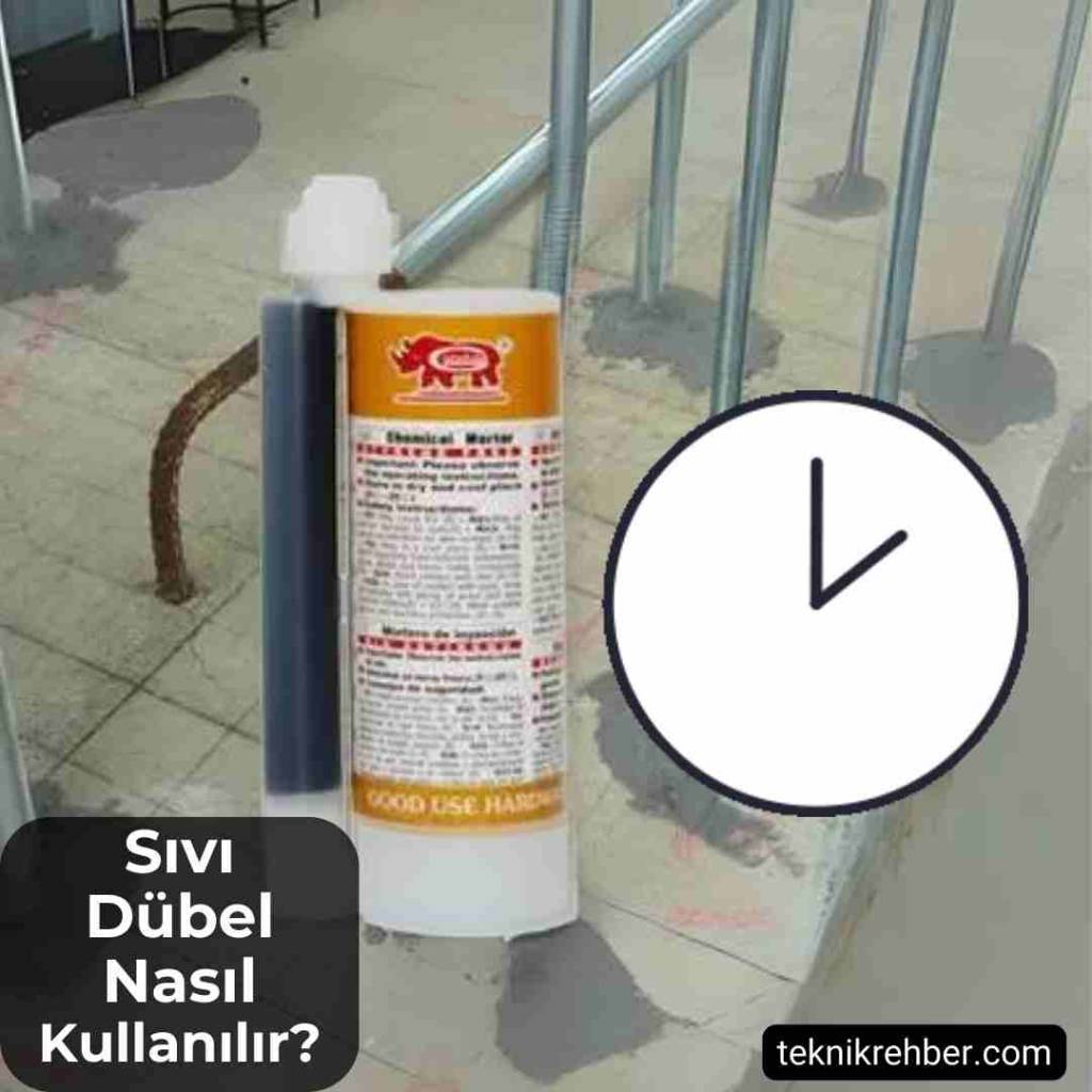 Epoksi dübel nasıl uygulanır?