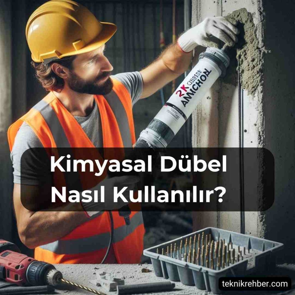 Kimyasal dübel nasıl kullanılır?