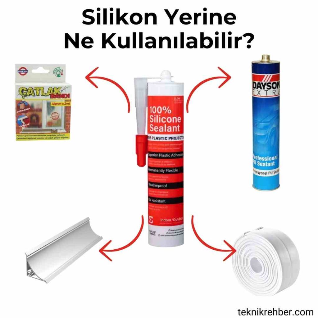 Silikon Yerine Ne Kullanılabilir? 1 Silikon yerine ne kullanılabilir?