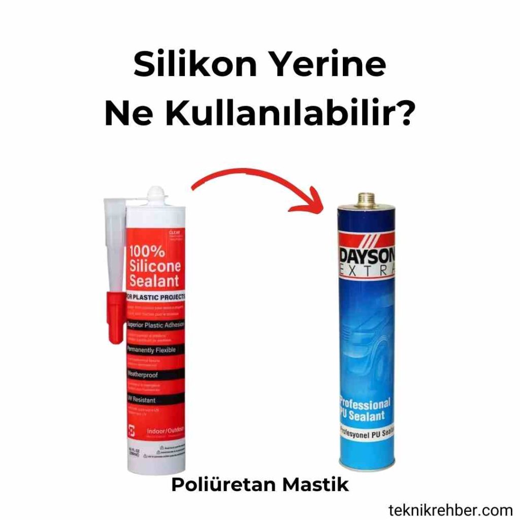Silikon Yerine Ne Kullanılabilir? 4 Silikon yerine ne kullanılır?