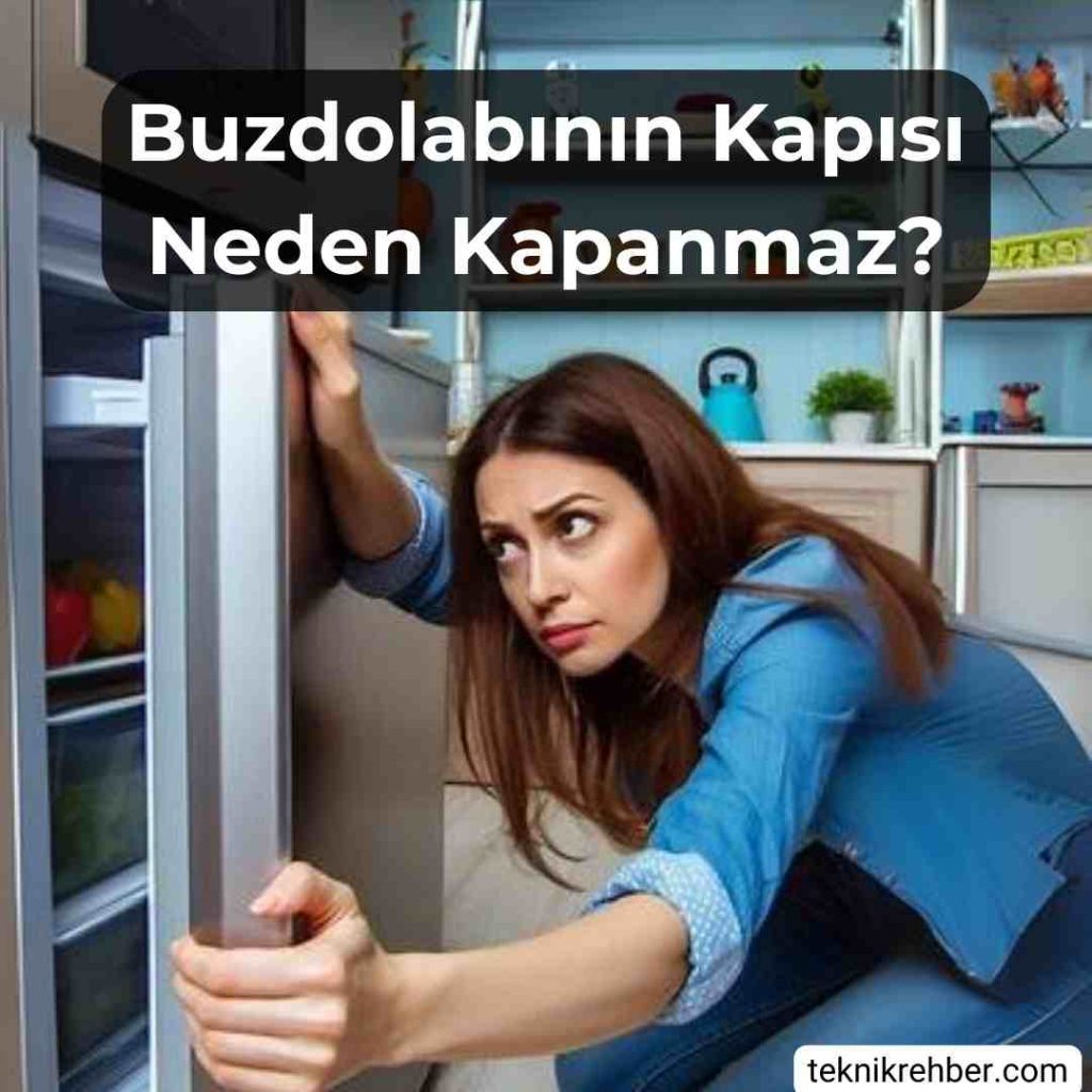 Buzdolabı kapısı kapanmıyor.
