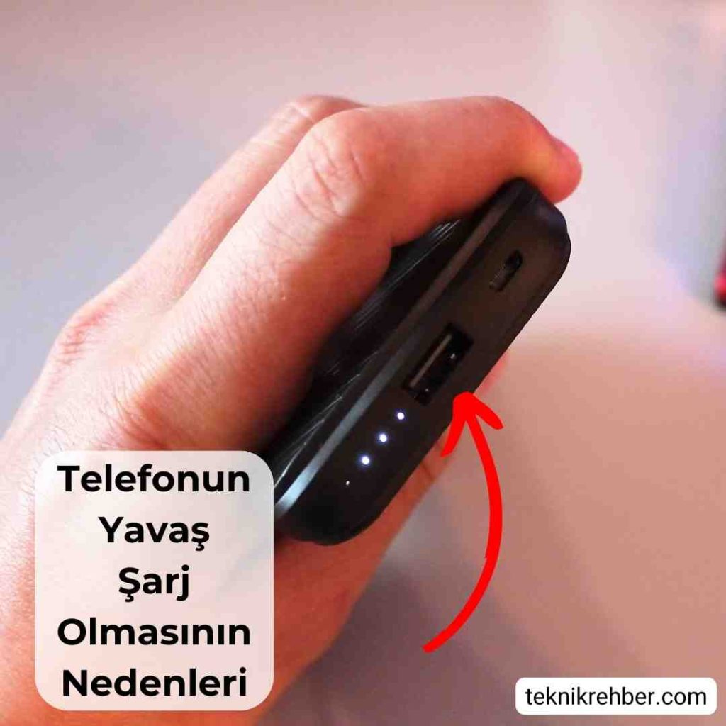 Telefon Yavaş Şarj Oluyorsa Ne Yapmalısınız? 3 Telefon yavaş şarj oluyor.